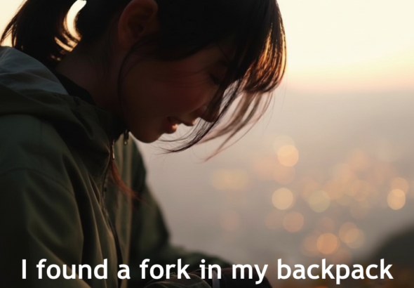 I found a fork in my backpack Song by Haruka Hoshino